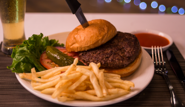 Premium hamburger